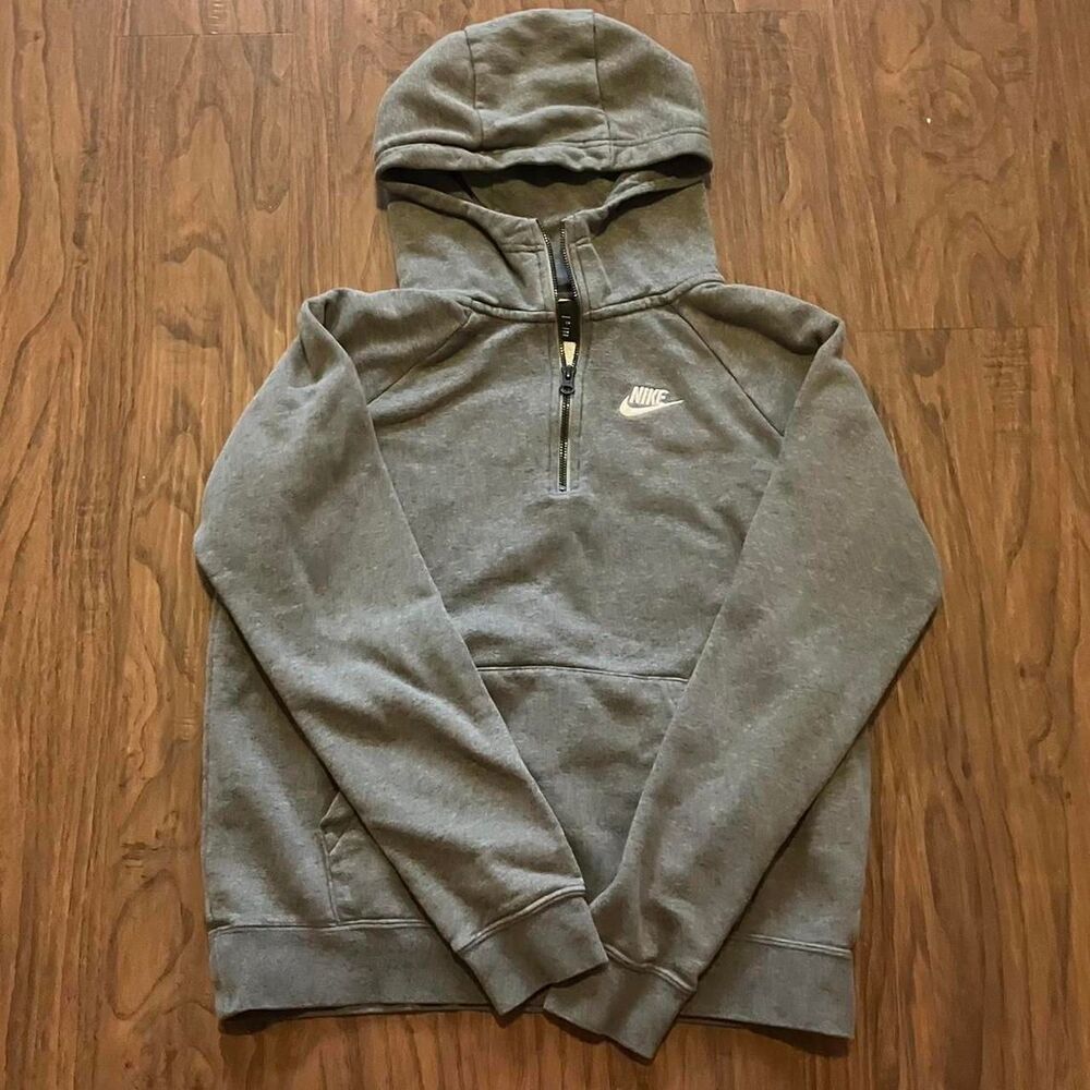 Nike Women's Grey Hoodie